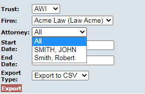 Select Status